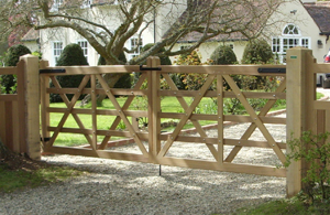 How to measure for a pair of 5 or 6 bar gates